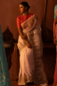 Noksha Embroidered Half Silk Sari